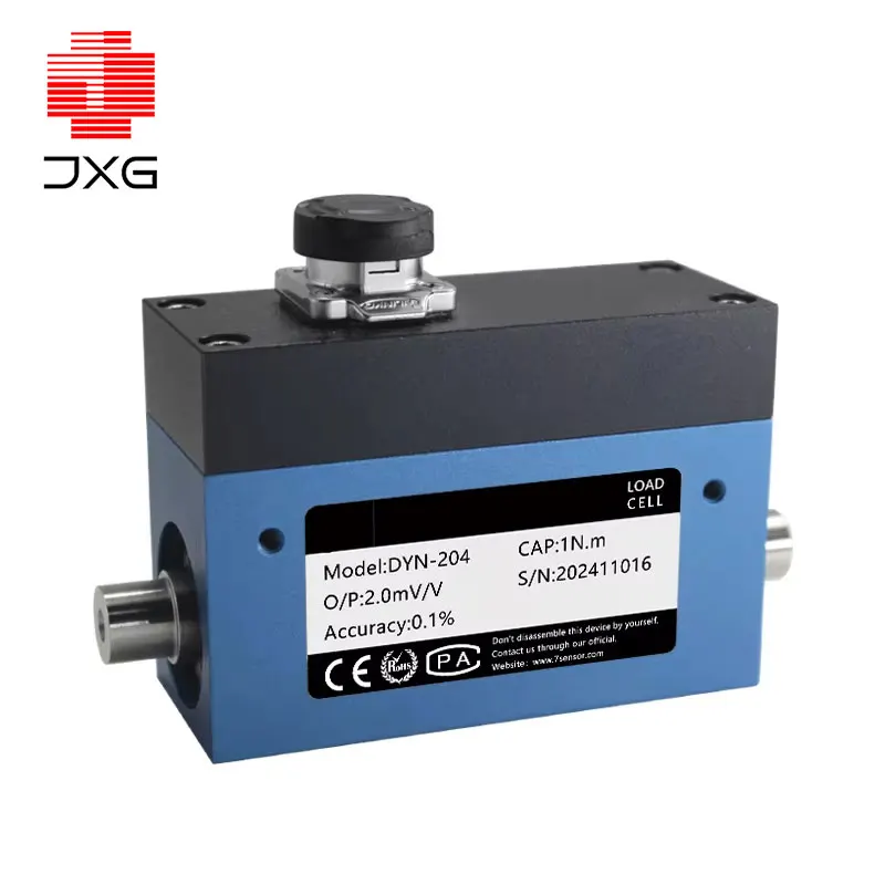 Rotary Dynamic Torque Sensor 0-0.5N.m 1-5N.m High Precision Speed Power Detector for Motor Test Bench & Automation with 1800RPM