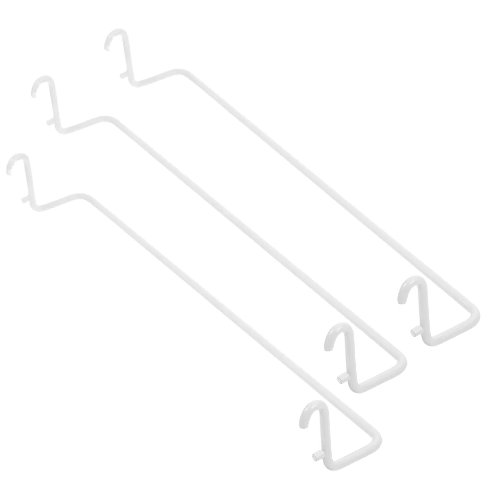 3 Pcs Perforated Board Rag Holder Peg Pegboard Accessories Craft Room Workbench