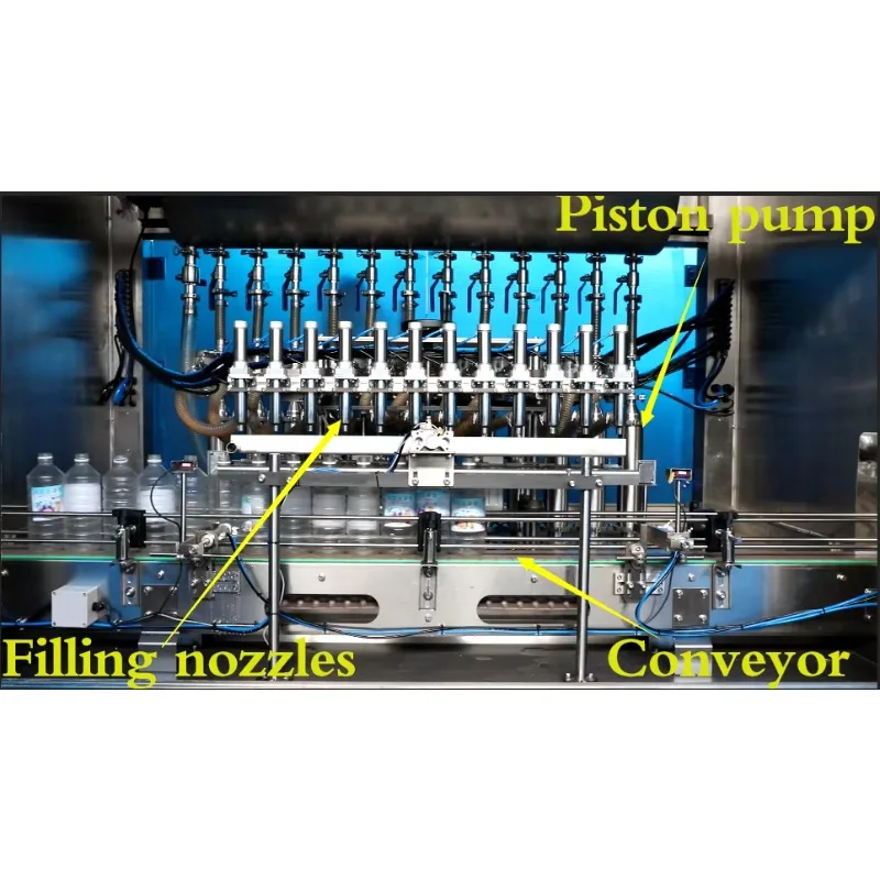 Riempitrice automatica per salsa all'olio, riempitrice e sigillatrice