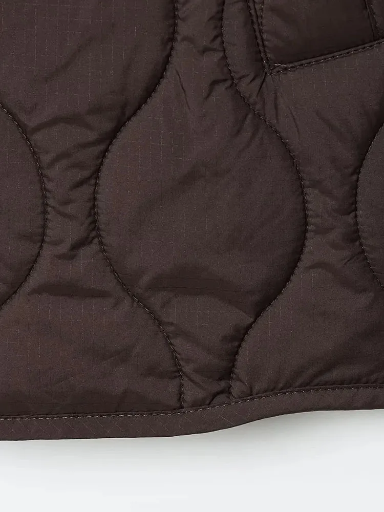 Veste à capuche en coton pour femme, manteau ample et polyvalent à manches longues, haut à Double poche, nouvelle collection automne hiver 2025