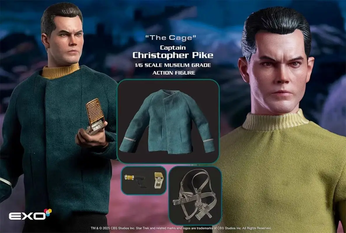 

EXO-6 1/6 солдат Капитан Пайк полный набор 12 "фигурка модель игрушки в наличии официально лицензированная