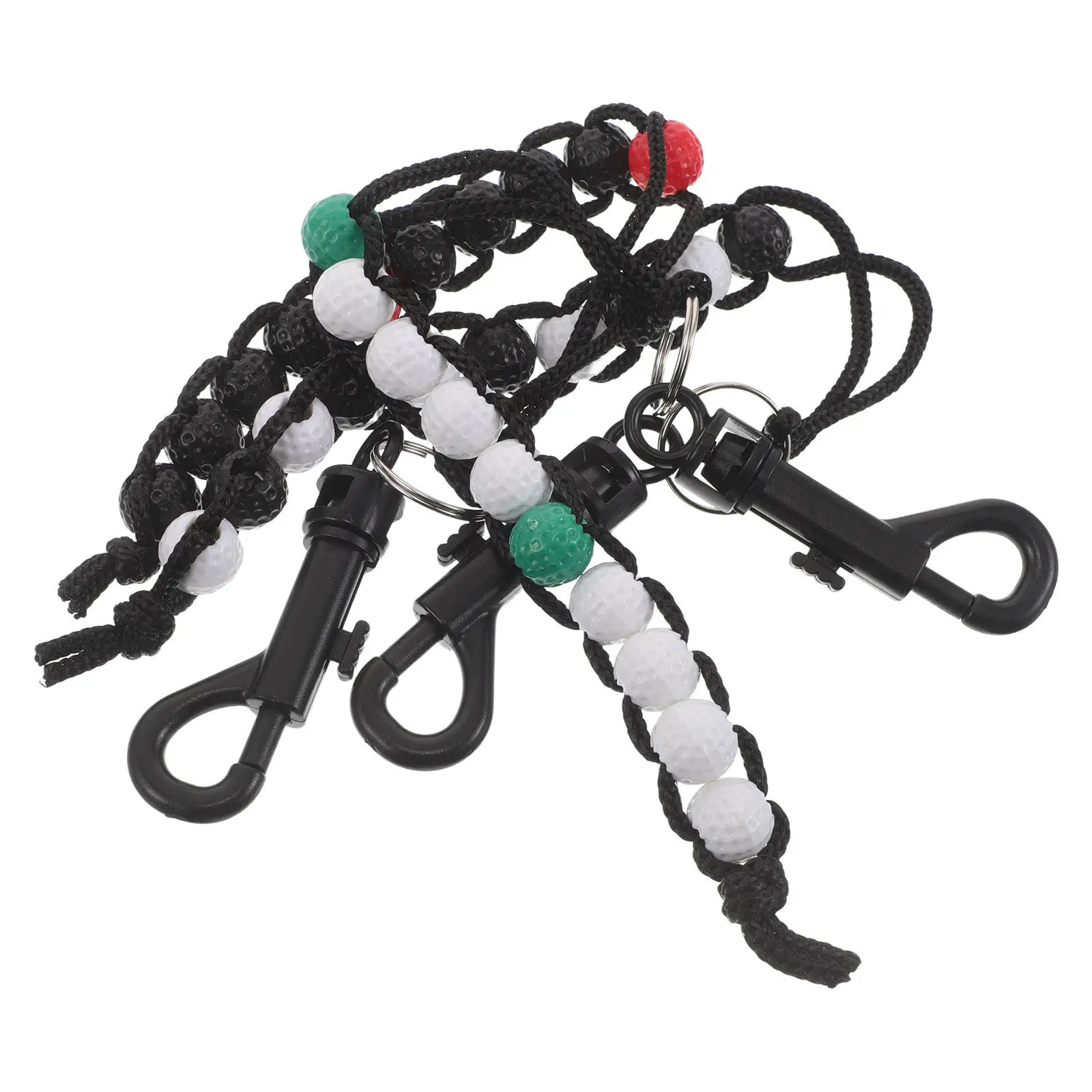 3Pcs Golf Stroke Beads Counter Clip Lightweight Score Keeper for Accurate Tracking Practice Tournament High Visibility Score view 3