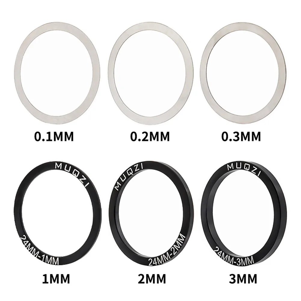 

Bike Gasket Bottom Bracket Washer 30mm Crankset Shim Stainless Steel Washer 24mm 29mm For BB86/91/92/BB30/PF30