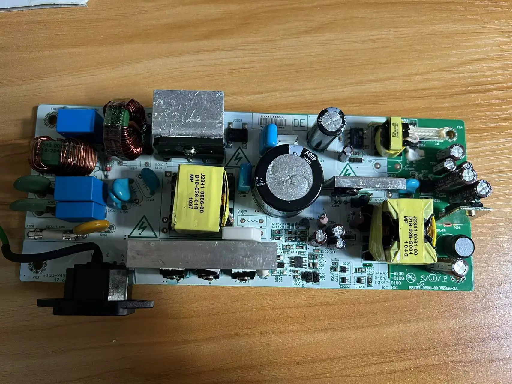 AWO Replacement Main Power Supply Board P3X47-8100 For Mitsubishi SD220U, XD221U, XD221U-G, and XD221U-ST Projector