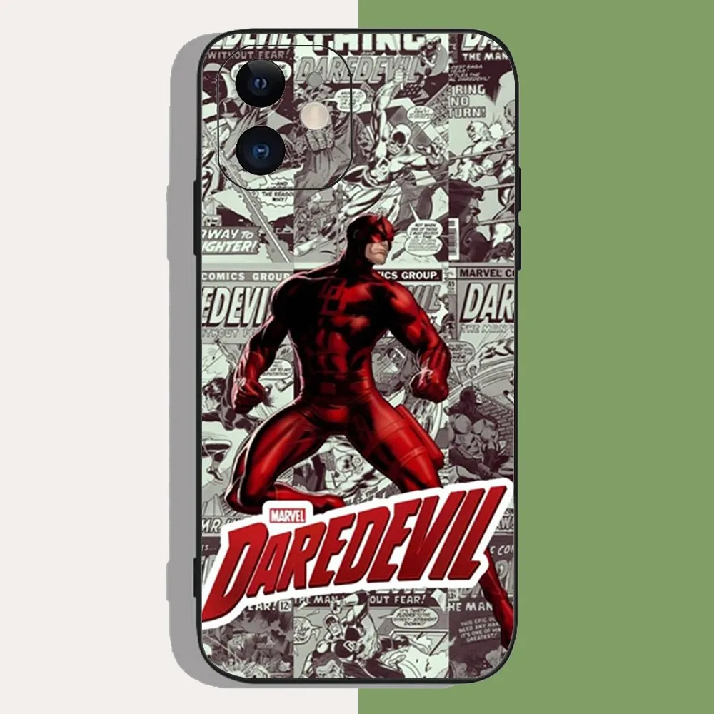 Cool D-Daredevil custodia per telefono per Iphone 15 11 13 14 Pro Max 7 8 Plus X Xr Xs Max Se2020 12mini Cover Case