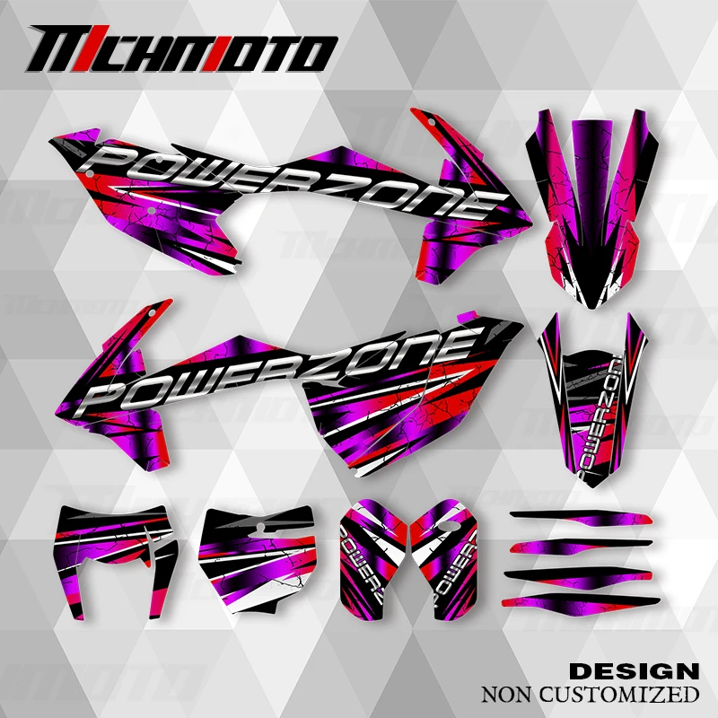 

MCHMFG For KTM SXF 2016 2017 2018 EXC 2017 2018 2019 Graphics Decals Stickers Motorcycle Background Custom