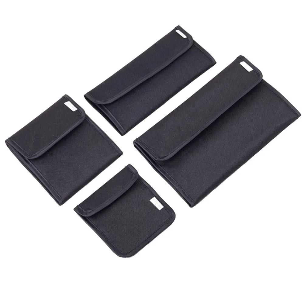 1 2 3 4 6 Slot Foldable Lens Filter bag Pouch Case For UV CPL ND Color Filter Wallet  Adapter Ring Storage Bag Holder New