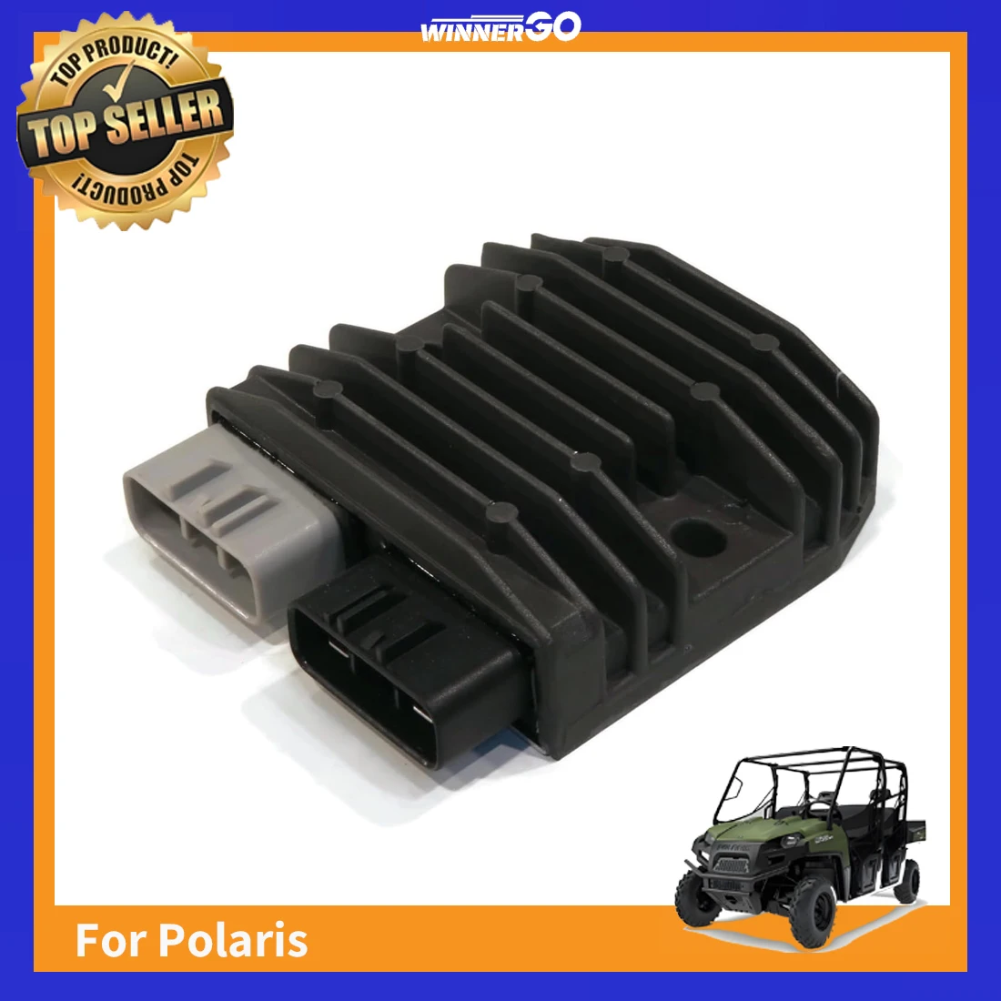 Spannungsregler-Gleichrichter für Polaris Ranger Crew 800, RZR 4 800 2011-2014 Ranger Crew 570 2011-2014 UTV-Teile Ranger 500 570 Crew 800 900 Ranger XP800 XP900 RZR 570 RZRS800 2011 2012 2013 2014 – Detail 4