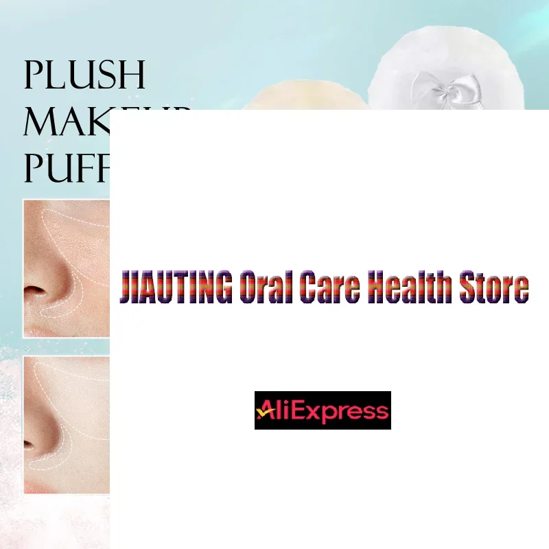 플러시 메이크업 퍼프 전문가용 리본 라운드 화장품 부드러운 푹신한 루즈 파우더 퍼프 귀여운 리본 스펀지 파운데이션 메이크업 뷰티