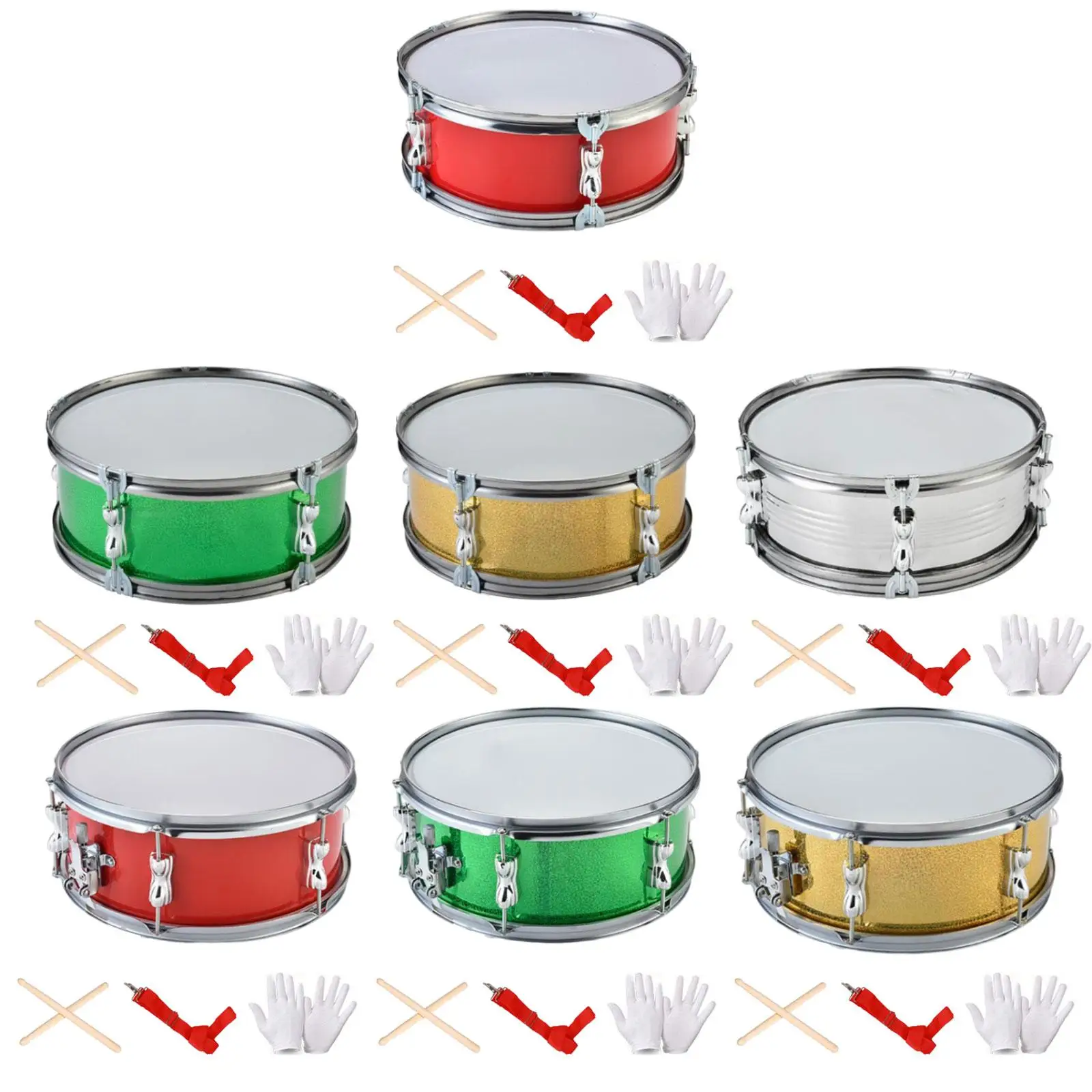 

Premium 13" Snare Drum Set for Music Enthusiasts - Ideal for Learning And Performance