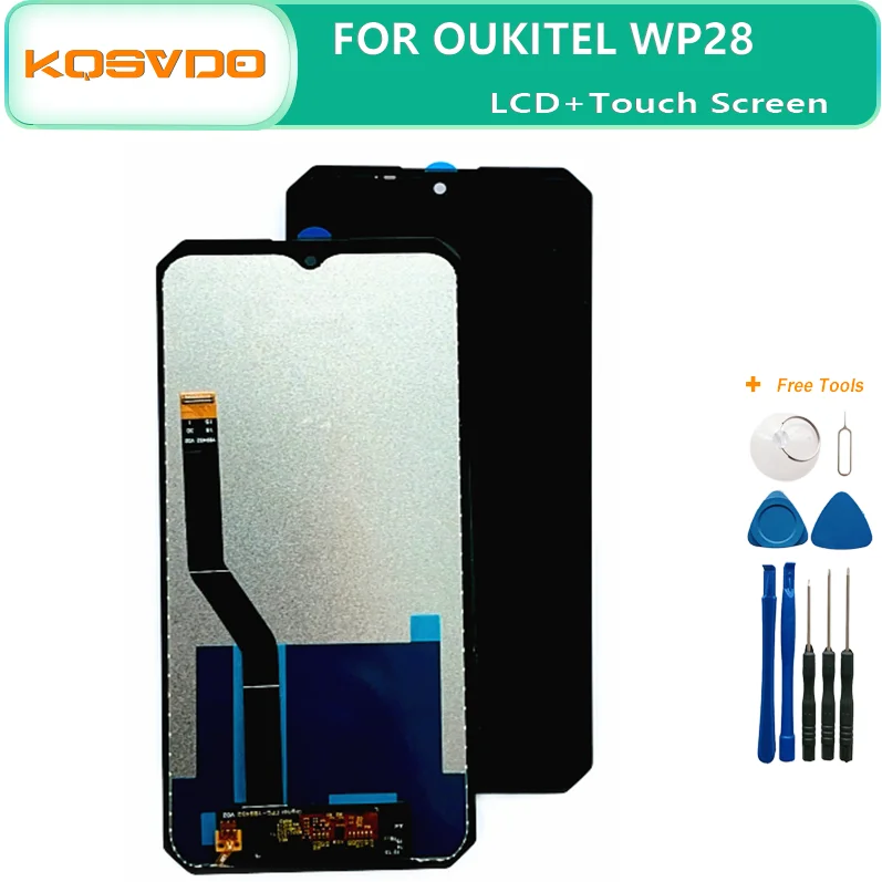 Nový originální 6.52 palec digitizér pro oukitel WP28 wp23 WP36 buňka telefon LCD displej s dotek obrazovka spojování