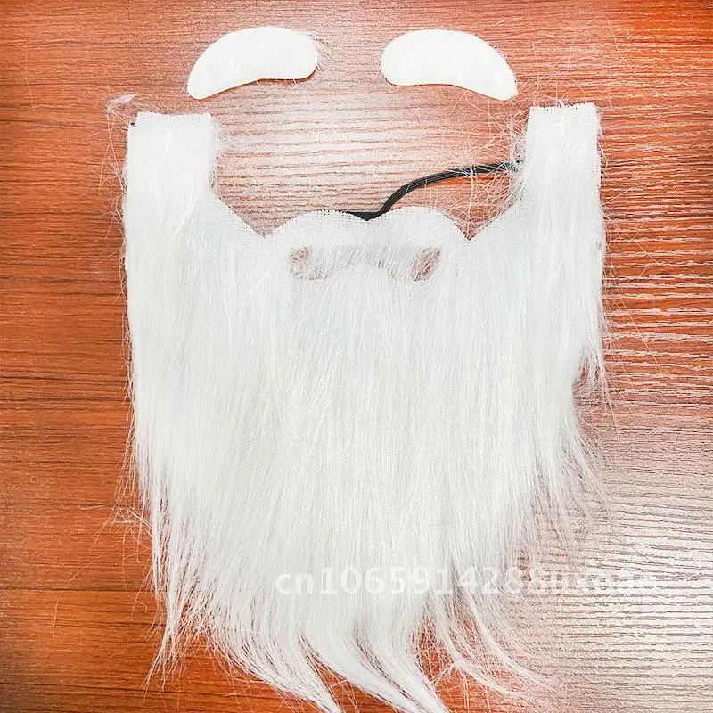 

Decorate beard, fake eyebrows, supplies, beard props, Christmas plush, Santa Claus new beard