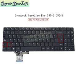 UK Russian Spanish Laptop Keyboard For Toshiba Satellite Pro C50-H C50-J -112 C50-J-110 C50-H-11G 11J 11L 11M C50-H-121 122 117