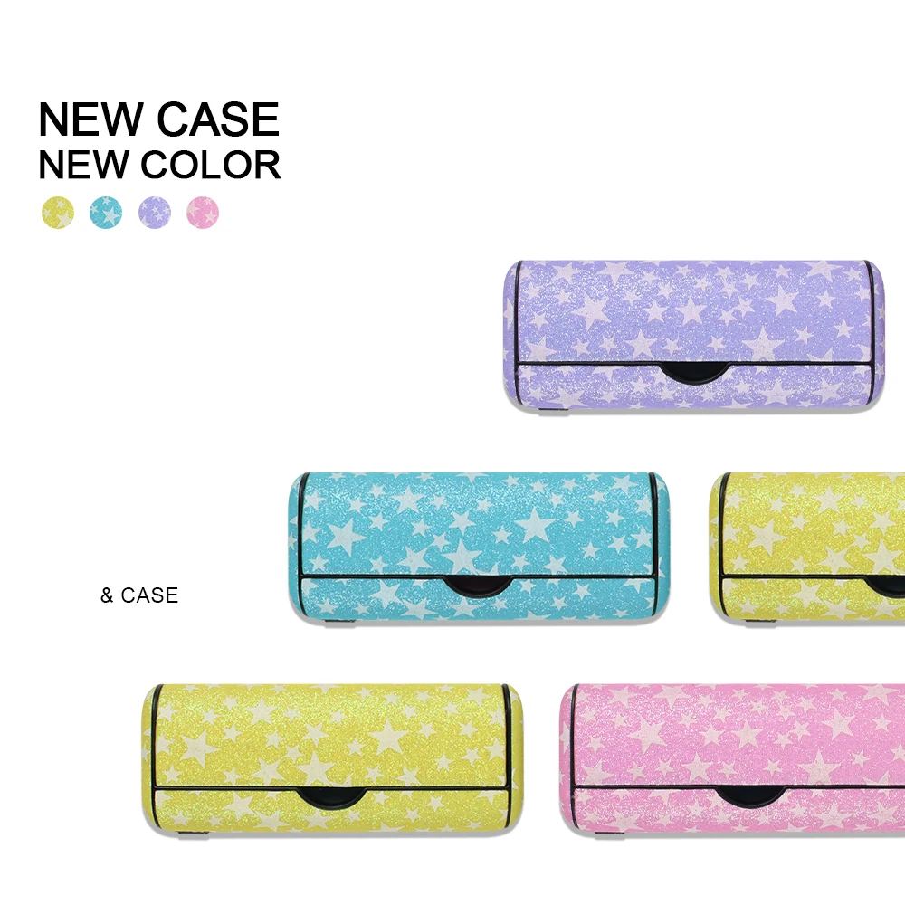 

PU leather protective cover is suitable for PRIME,the fluorescent five-pointed star pattern to protect e-cigarette accessories