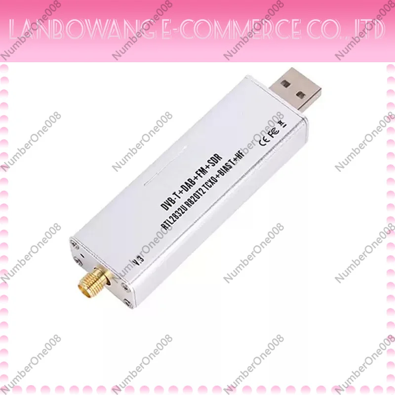 Y02ARTL-SDR Blog RTL SDR Receiver V3 RTL2832U 0.1MHz-1.7GHz TCXO SMA Software Defined Radio Receiver with Antenna