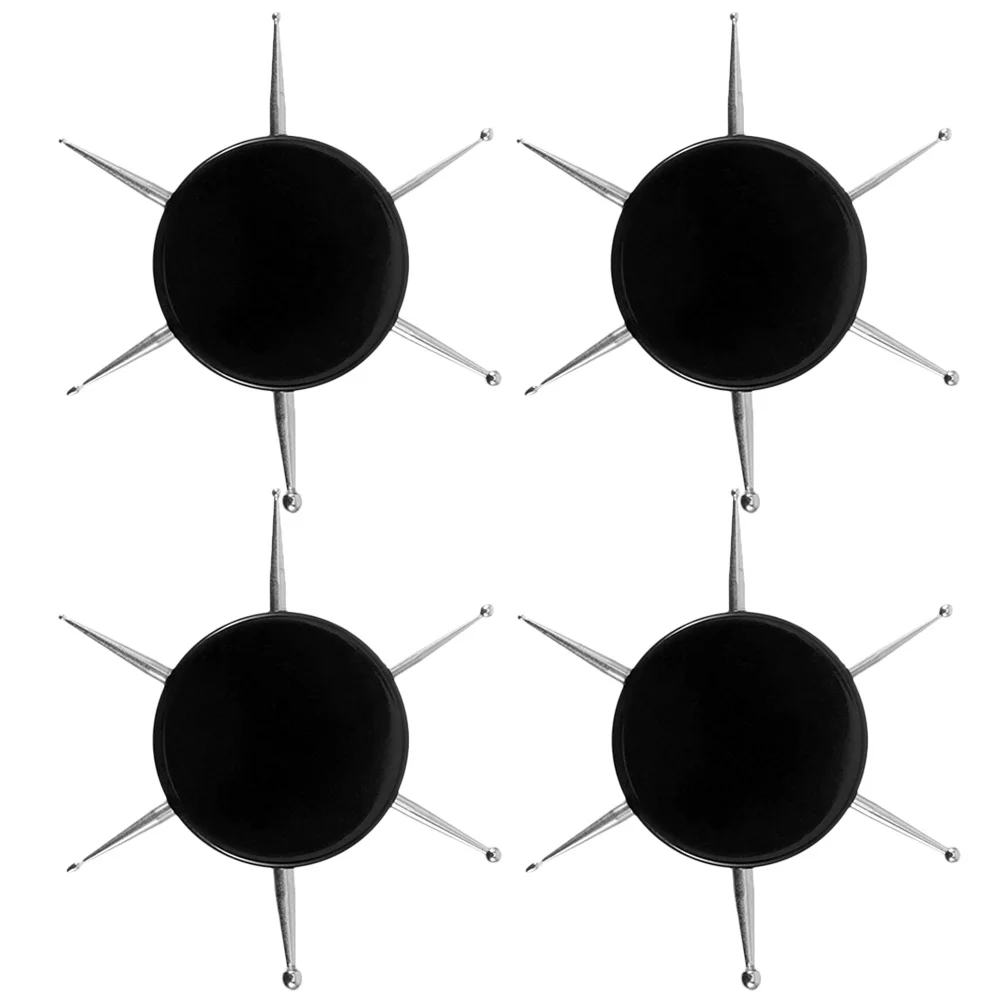 4 قطعة التنقيط 6 أحجام التعميم مانيكير اللوحة التنقيط أدوات للرسم DIY بها بنفسك مسمار الفن دائم مسمار تصميم طقم أدوات