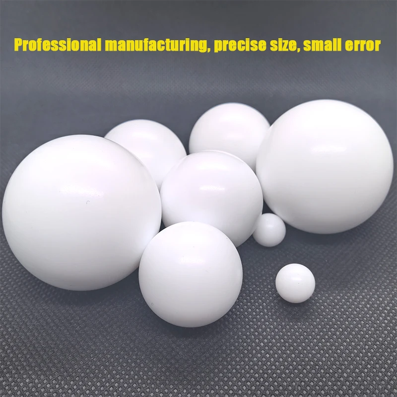 Solid PTFE Balls F4 Ball Plastic Ball Diaphragm Pump Ball 3/4/5/6/6.35/7/8/9/9.5/10/12/12.7-25mm