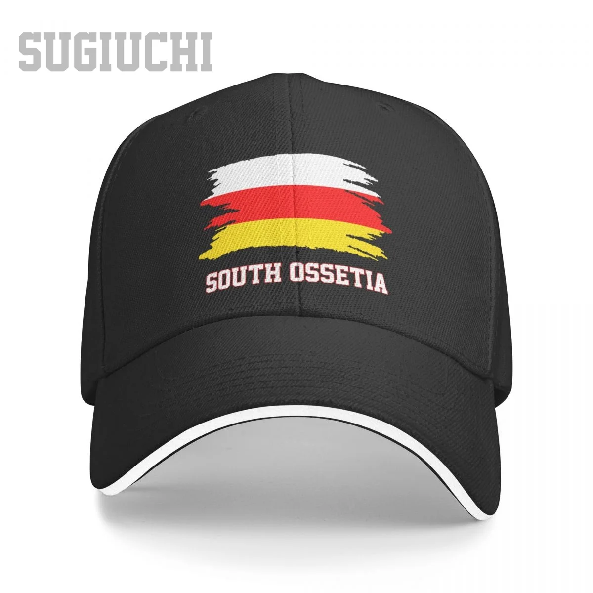 Unisex Sandwich South Ossetia Flag South Ossetians Baseball Cap Men Women Hip Hop Caps Snapback Golf Hat Fishing