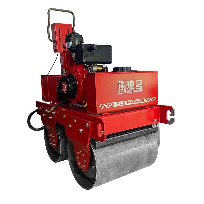 Stable Performance FVR-600D Vibratory Road Roller Efficient Ground Compaction Construction New Motor Engine Pump Core Components