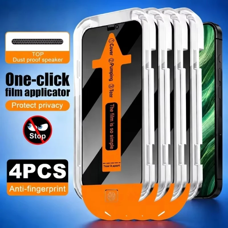 1-4PCS Privacy Tempered Glass For Samsung S26 Ultra A55 A35 A26 A17 A16 A57 A56 A37 A36 S25 S24 S23 Plus Unlock Screen Protector