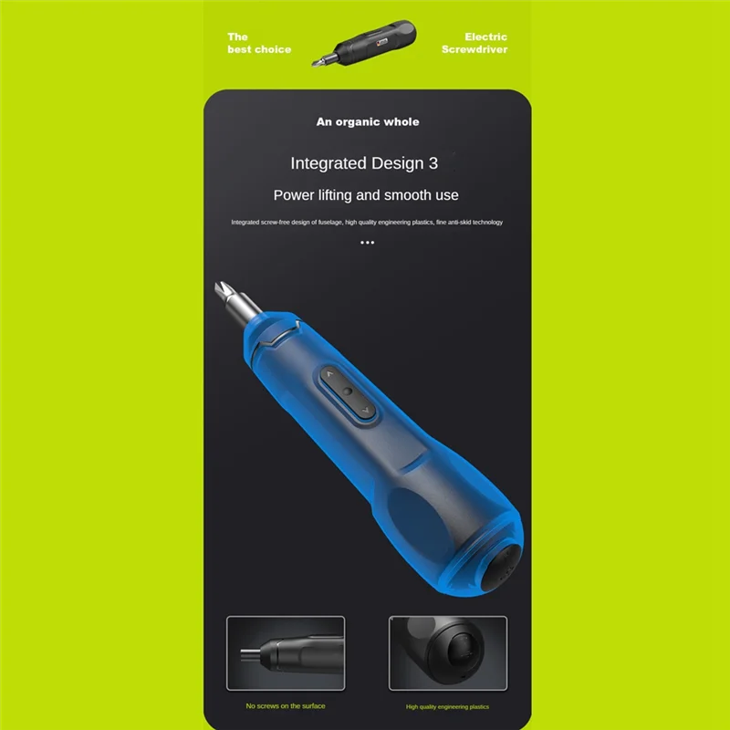 

2025 Trend 1Set Electric Screwdriver Cordless Electric Screwdrivers Automatic Electric Screw Driver Multifunction B SET