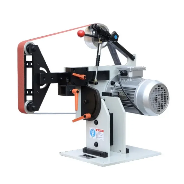 

Multifunctional vertical and horizontal Belt Grinder Knife Making 2.2 kw belt grinder sander