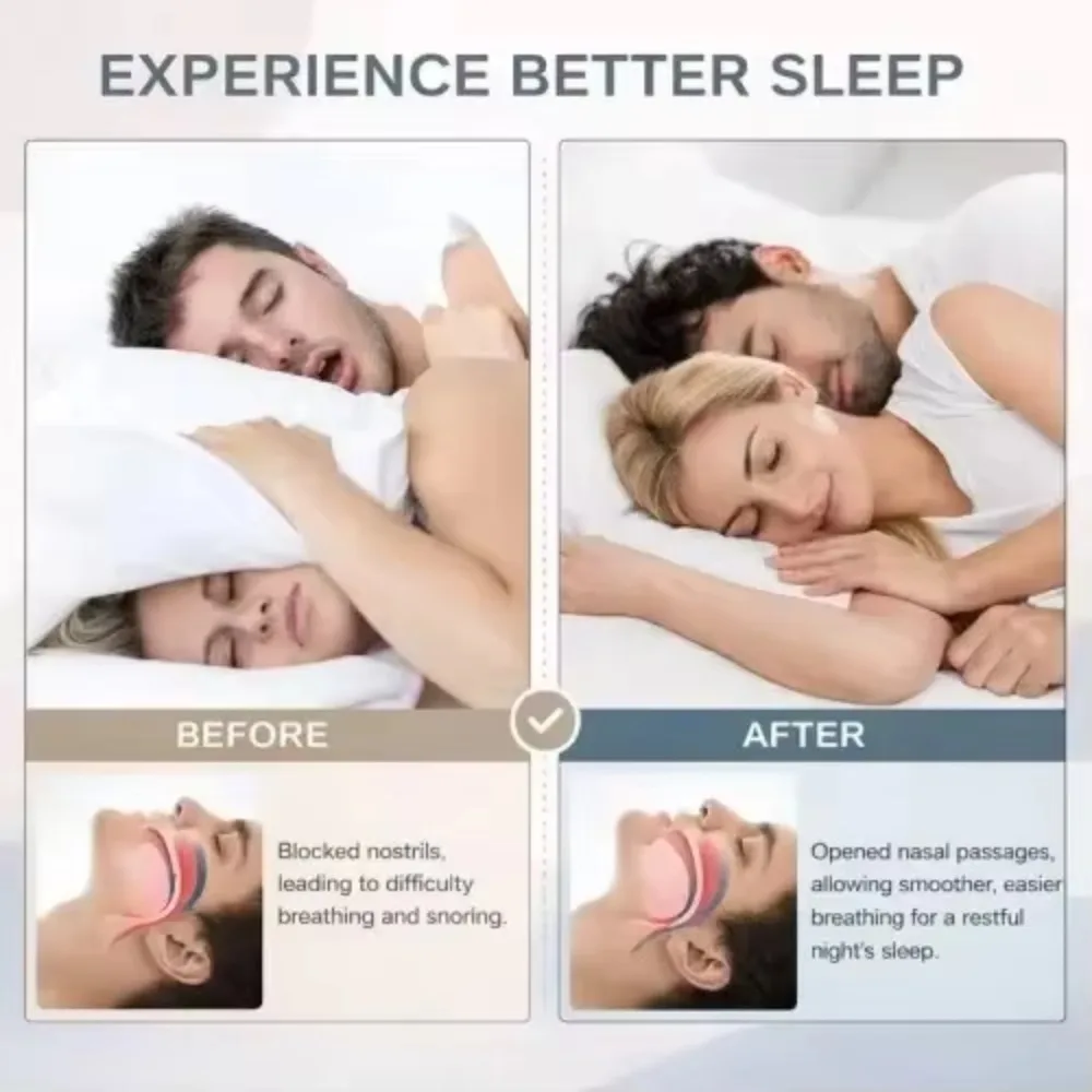 Magnetic Nasal Dilator Strips Comfort Nose Breathing Patches for Workout & Daily Airflow Support