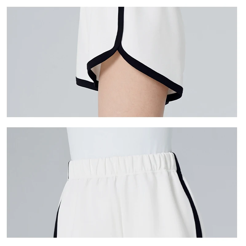 Ivoogle 요가 스포츠 반바지 여성 여름 얇은 섹션 느슨한 피트니스 바지 러닝 댄스 훈련 요가 바지 댄스 바지