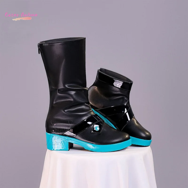 hatsune-cosplay-costume-chaussures-personnage-d'anime-halloween-carnaval-fete-accessoire