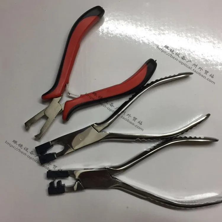 

Glasses store adjustment frame accessories frameless common tools pliers 002/016/018 frameless set 3 pieces