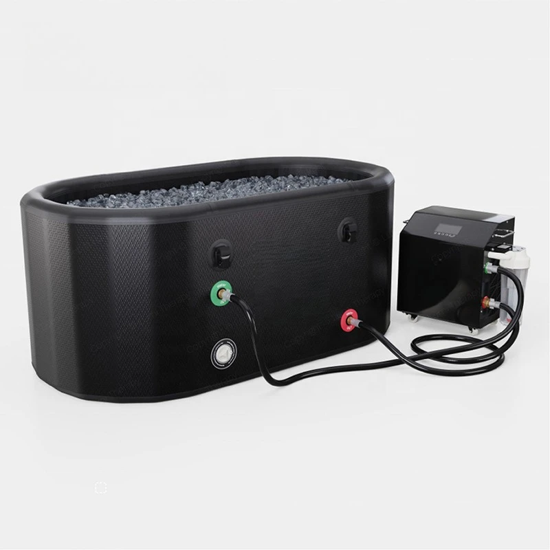 PVC brushed inflatable cold therapy tub SPA fitness bath swimming pool