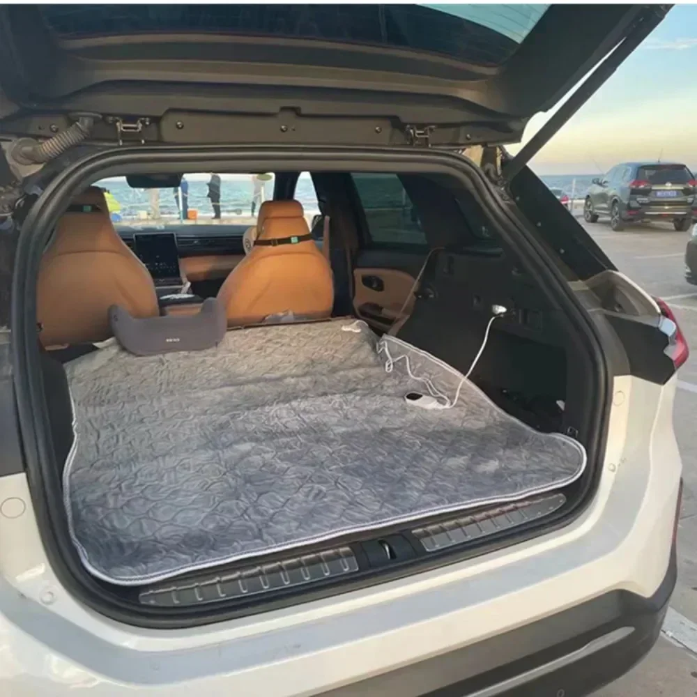 

Car Electric Heating Blanket Warmer Mat Fast Heating 12V/24V Electric Pad Heater for Car Camping 70x180cm/120x150cm