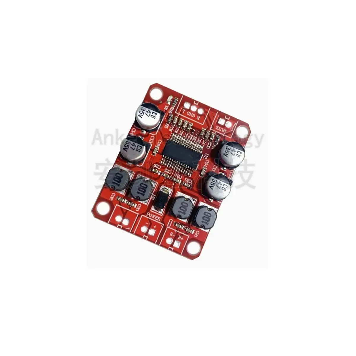 

TPA3110D2 Digital Power Amplifier Board, Dual Channel 2*15W Stereo 3110 Audio Amplification Module, DC12V 2A
