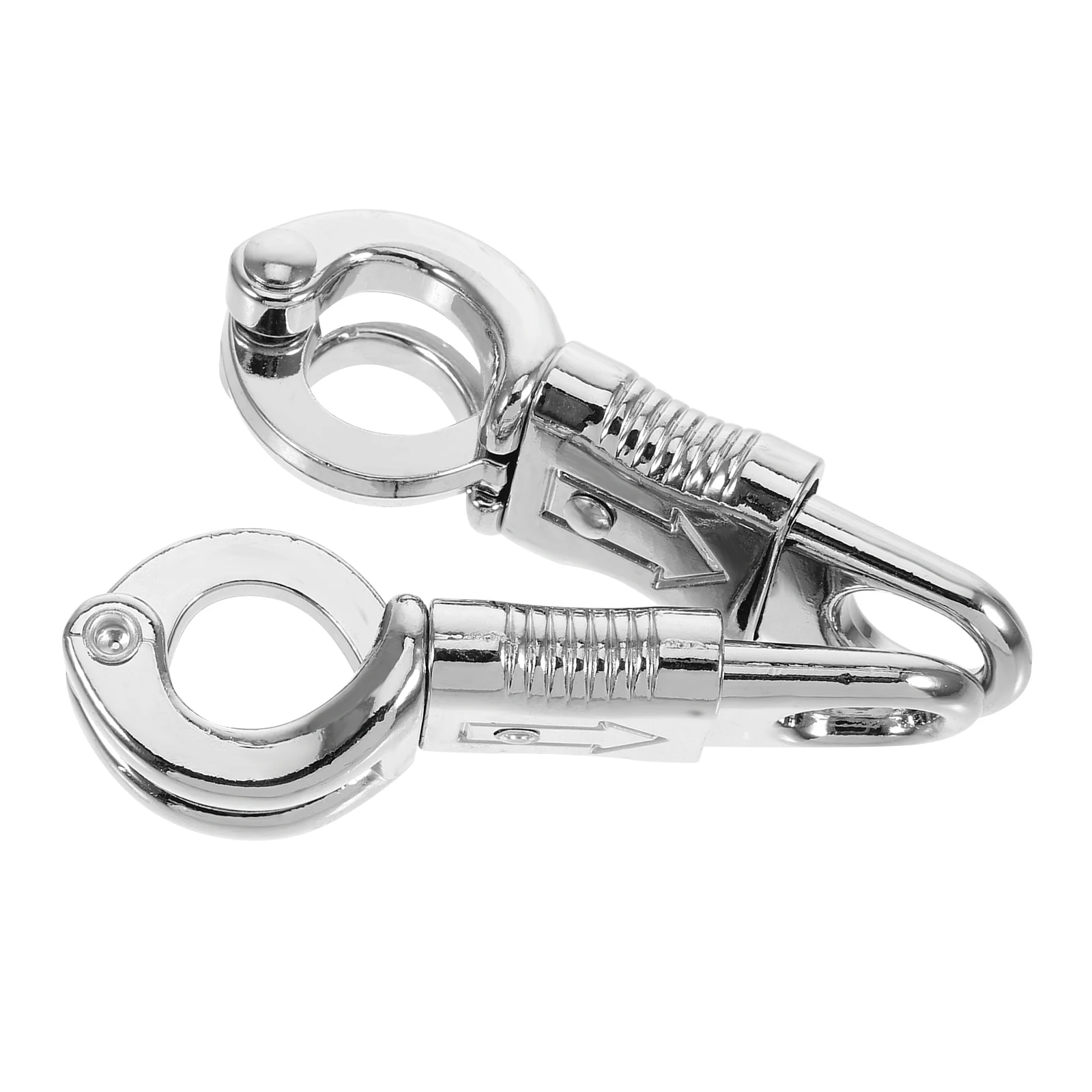 

2PCS Dog Collar Buckles Zinc Alloy Quick Release Clip Shackle Reins Hardware Pet Supplies Lanyard Snap Clasp Backpack Hooks