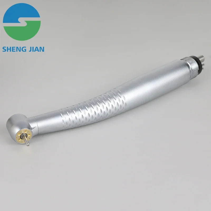 de ntal han dpieces พร้อมปุ่มกด Turbine 5 ไฟ LED ความเร็วสูง den tal Handpiece