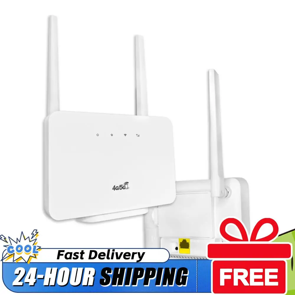 

Беспроводной 4G-роутер с внешней антенной, беспроводной модем 4G с гнездом для SIM-карты, вилка стандарта ЕС, для дома, путешествий и работы