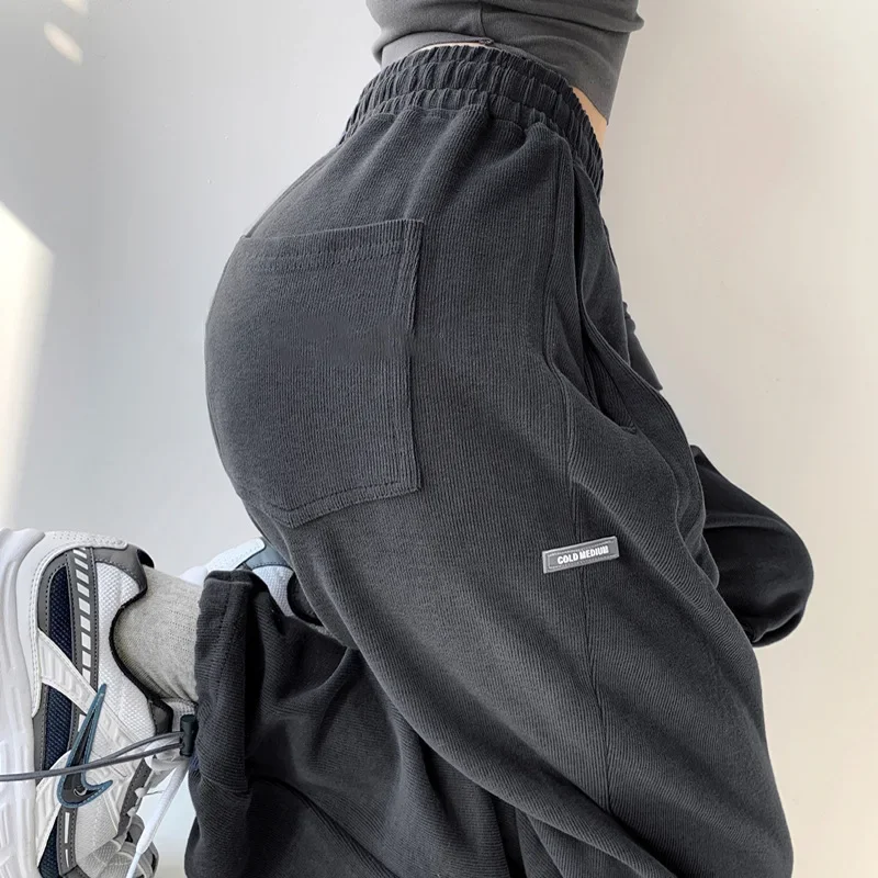 

2024 letter loose sweatpants women's casual leggings sweatpants