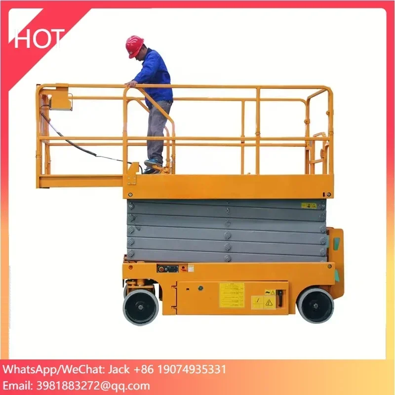 Heavy Duty Hydraulic Scissor Lift Table 1 Ton 2 Ton Hydraulic Lift