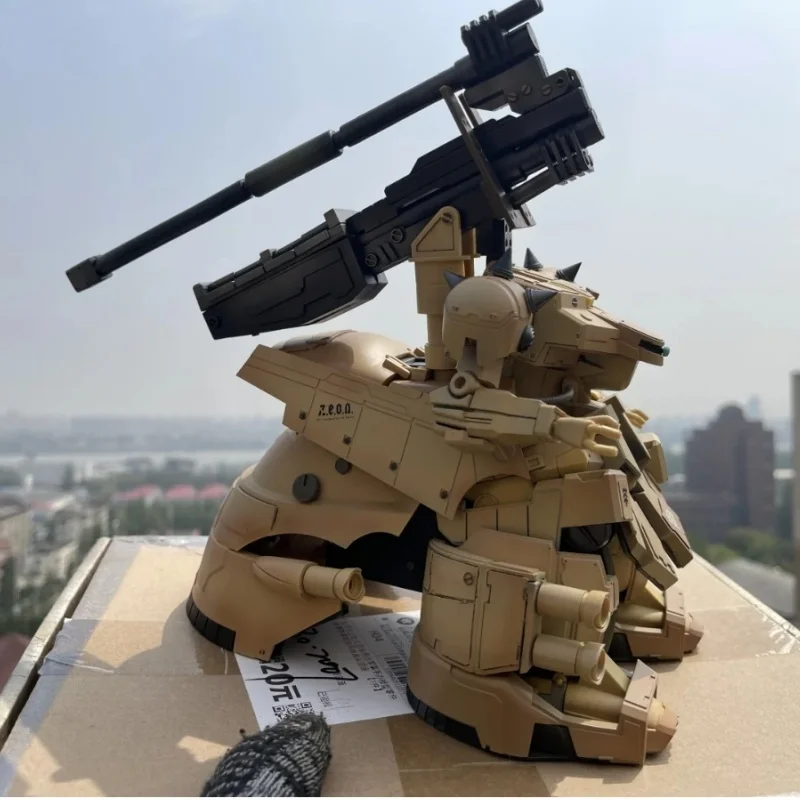 

New Hot 1/100 Xamel Assembly Model Action Figurine Desert Yellow Yms-16m Figures Chinese Version Xamel Plastic Robot Model Toy