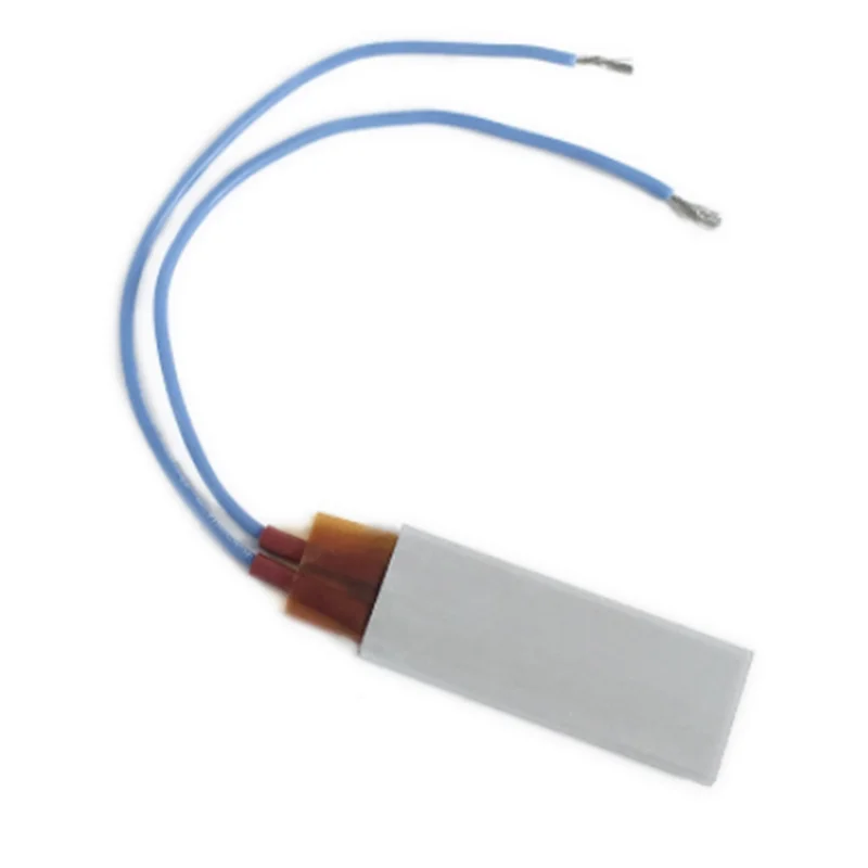 Imagem -03 - Temperatura Constante Aquecedor Ptc com Alumínio Shell 60*21 mm 60c 80c 100c 120c 150c 170c 200c 230c 270c 25w 35w160w 1pc 220v