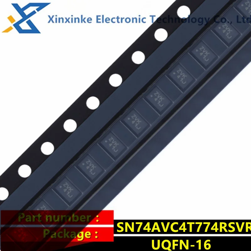 10PCS SN74AVC4T774RSVR Mark:ZVK UQFN-16 Translation - Voltage Levels 4B Dual-Supply Bus Xcvr Logic ICs Brand New Original