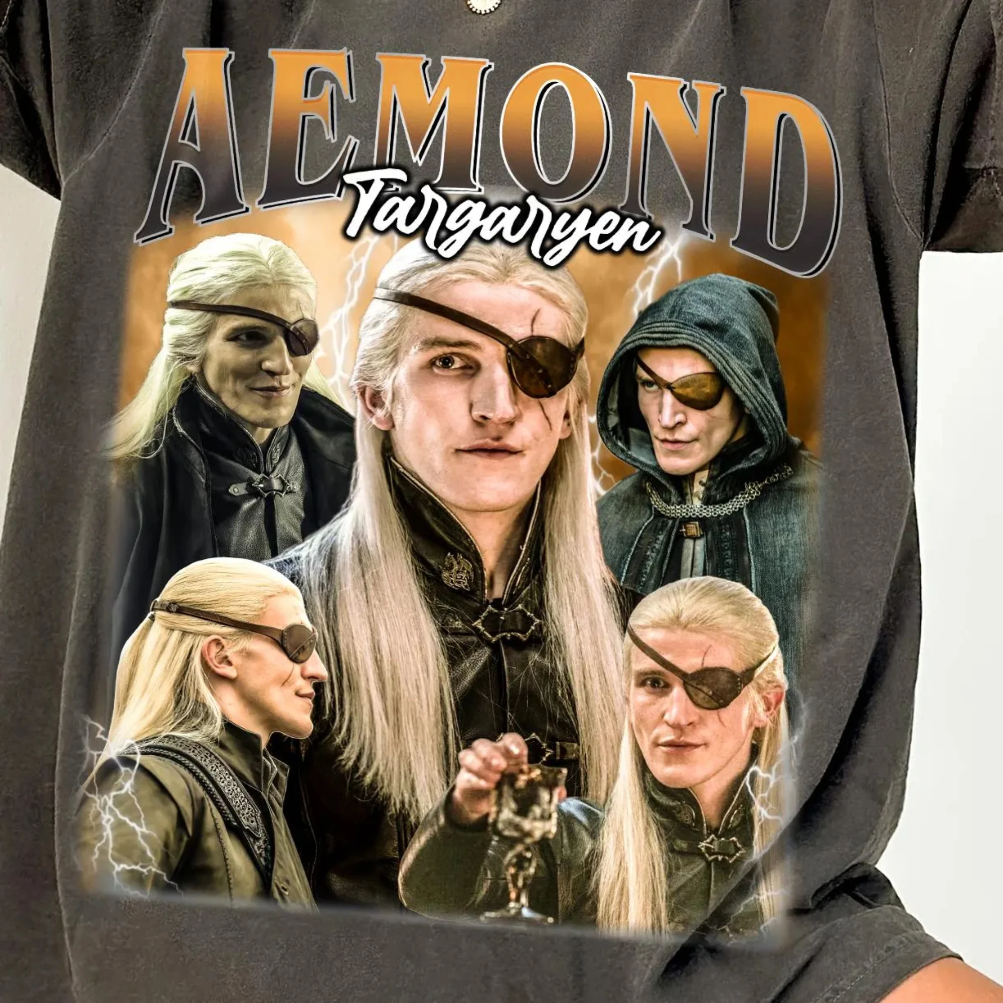Aemond Targaryen Printed Women's T-shirt Spring/Summer Fashion Trend Pure Cotton Top Neutral Round Neck Short Sleeve T-shirt