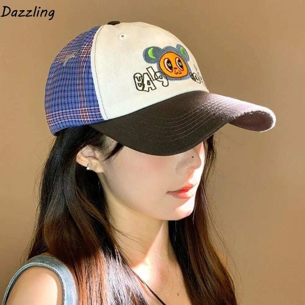 

Повседневная американская бейсбольная кепка с мышкой, милые фуражки с вышивкой и козырьком, кепка Snapback на открытом воздухе