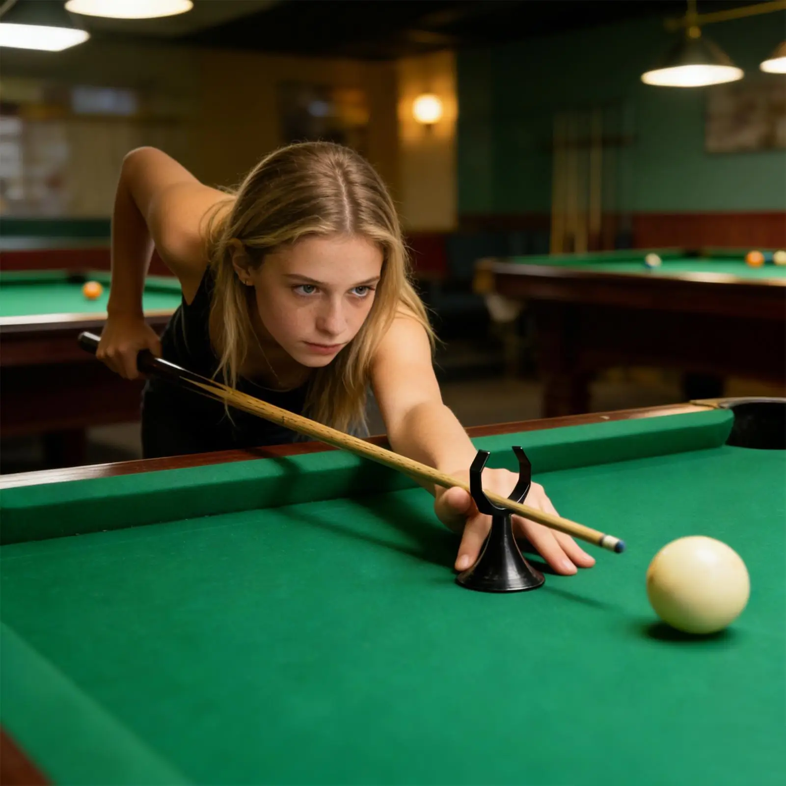 

Pool Cue Holder Universal Portable Ergonomic Easy To Use Large And Small Tips Bridge For Adults Professionals Enthusiasts