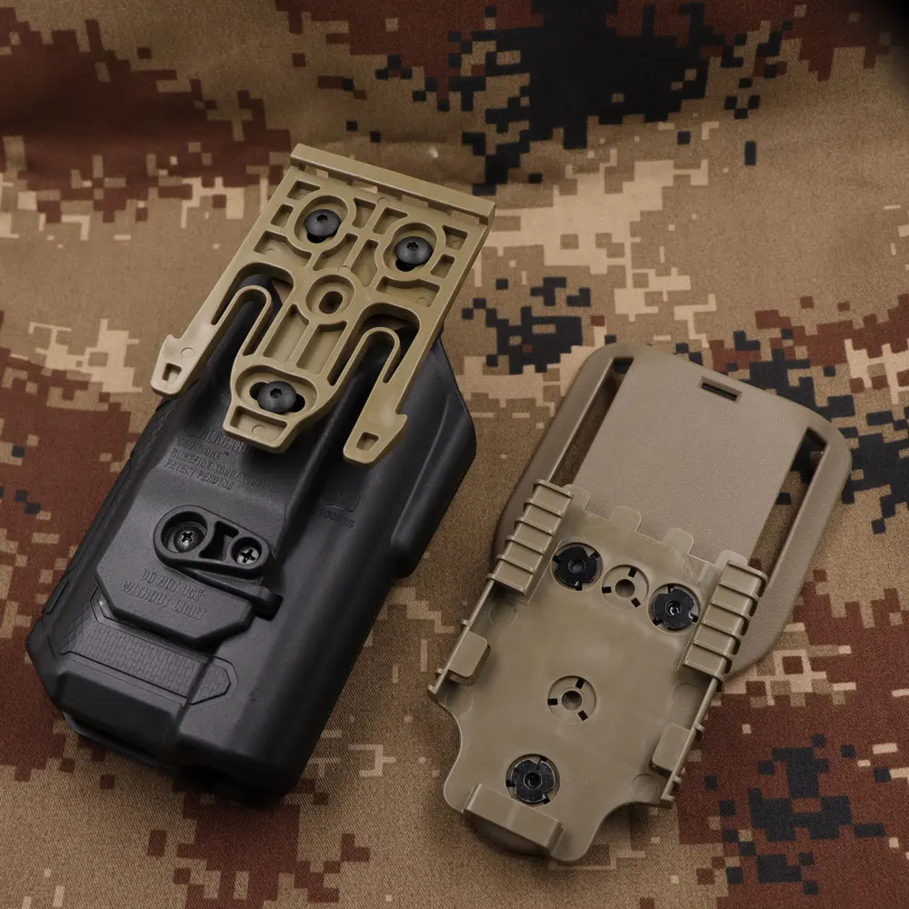 Plattformübergreifender Adapter für Hawk und Safariland Holster und QLS, kompatibel mit Drop-Leg-Plattform, verbessertes Design – Detail 2