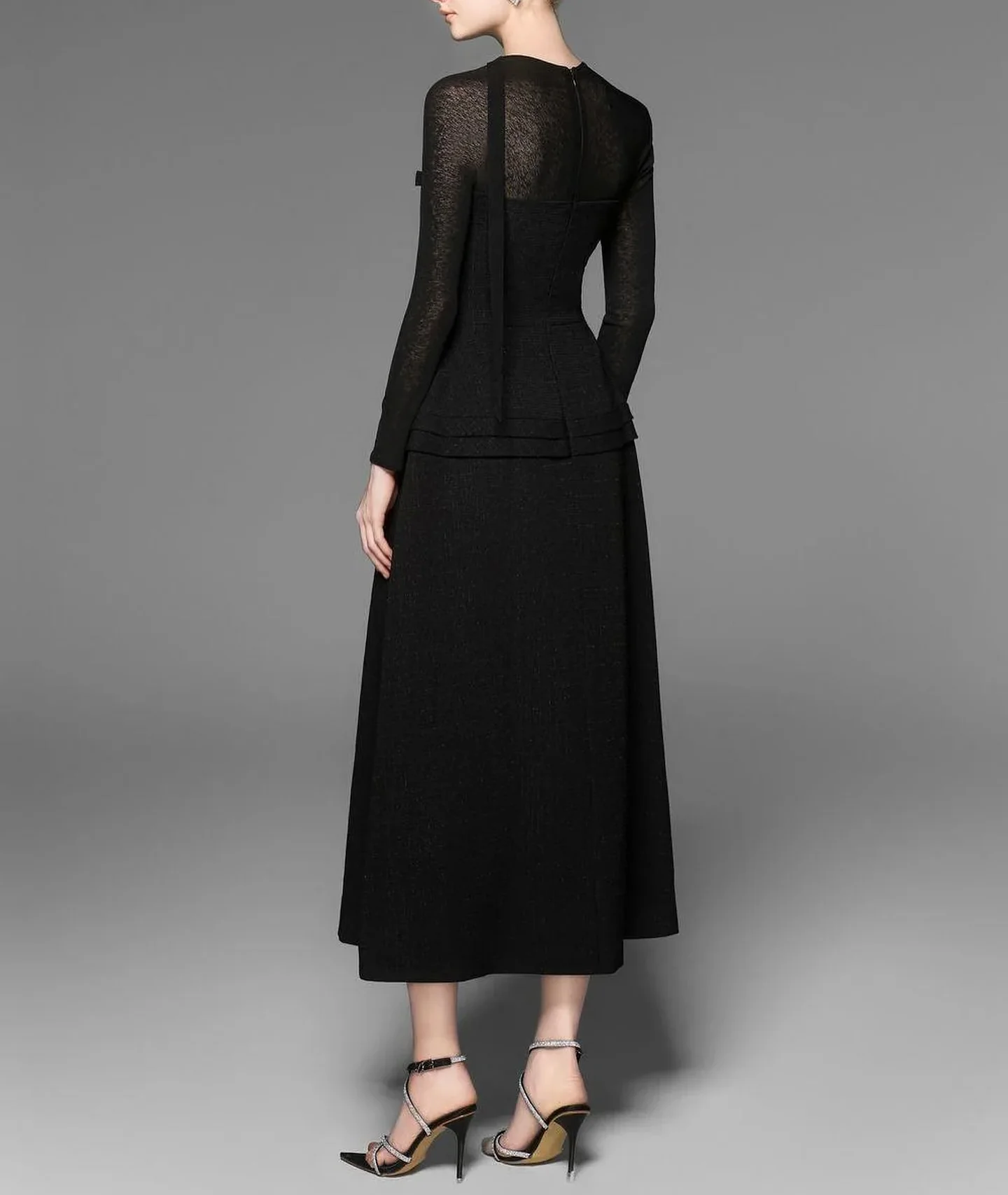 Customized Delicate Jersey A-Line 3D Bow Evening Dress High Quality Long Sleeves Sweetheart Ankle Length Bespoke Occasion Gowns