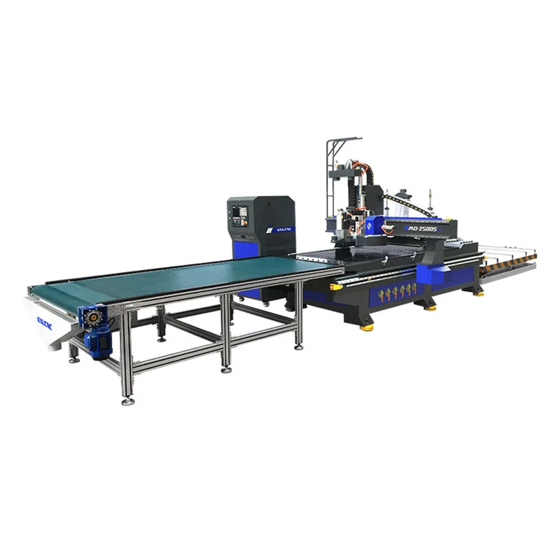 Woodworking engraving machine numerical control cutting machine automatic loading and unloading machine drilling and disc