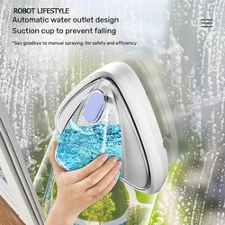 Magnetic Window Cleaner Double Glass Water Anti Pinch Automatic Water Outlet Glass Wiper Adjustable Super Strong Magnet 3mm-35mm