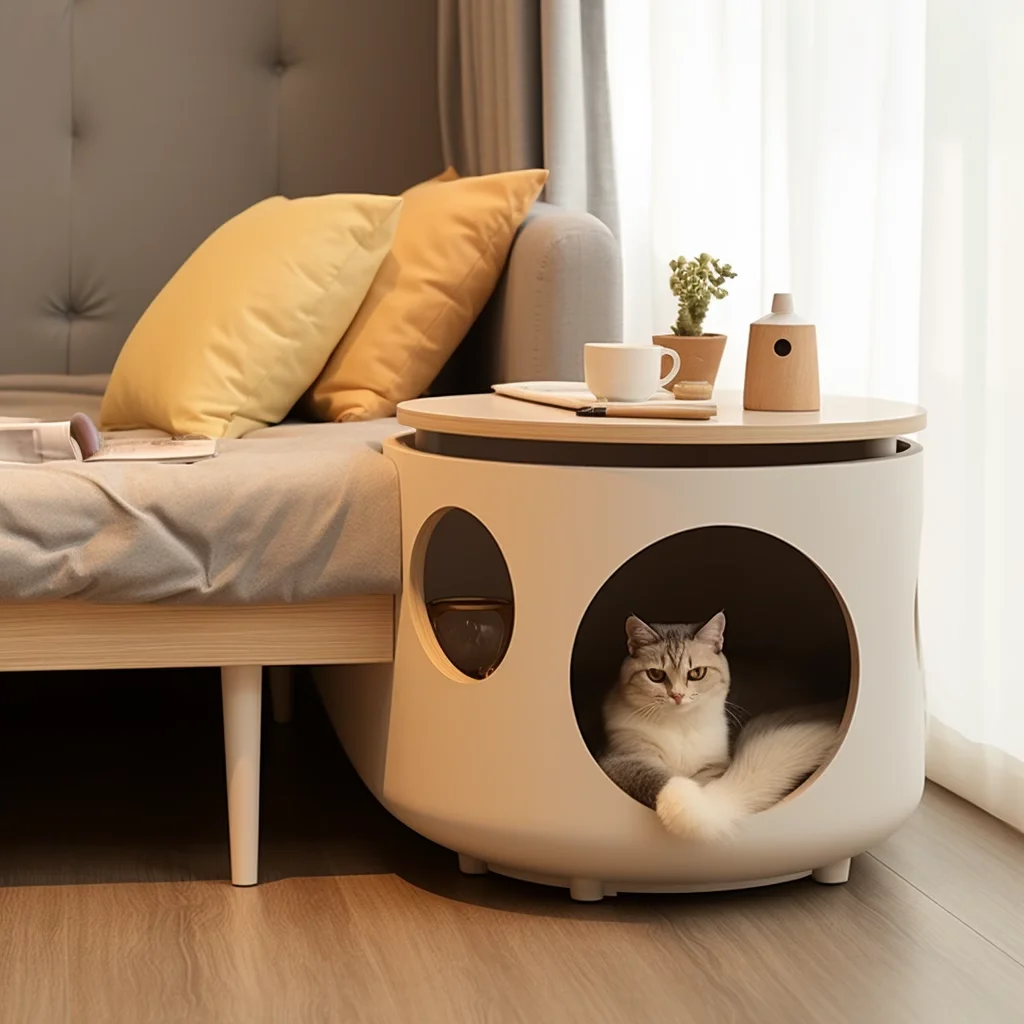 บ้านแมวข้างเตียง ที่นอนสัตว์เล - Pet Supplies Online บทวิจารณ์และราคา