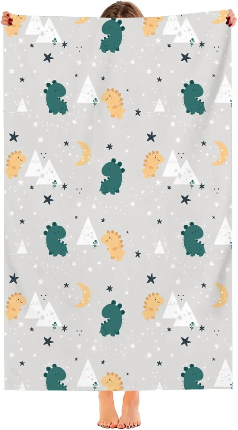 Cute cartoon pattern Beach Towel for Family stuffs friend Gifts Quick-Dry For Bath Yoga Tourism Beach GYM Camping Swimming towel